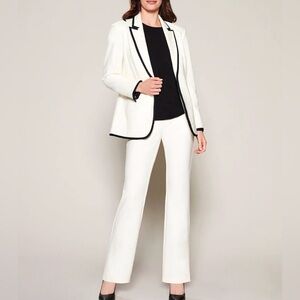 Investments Signature Ponte Tummy Control Straight Leg Pants